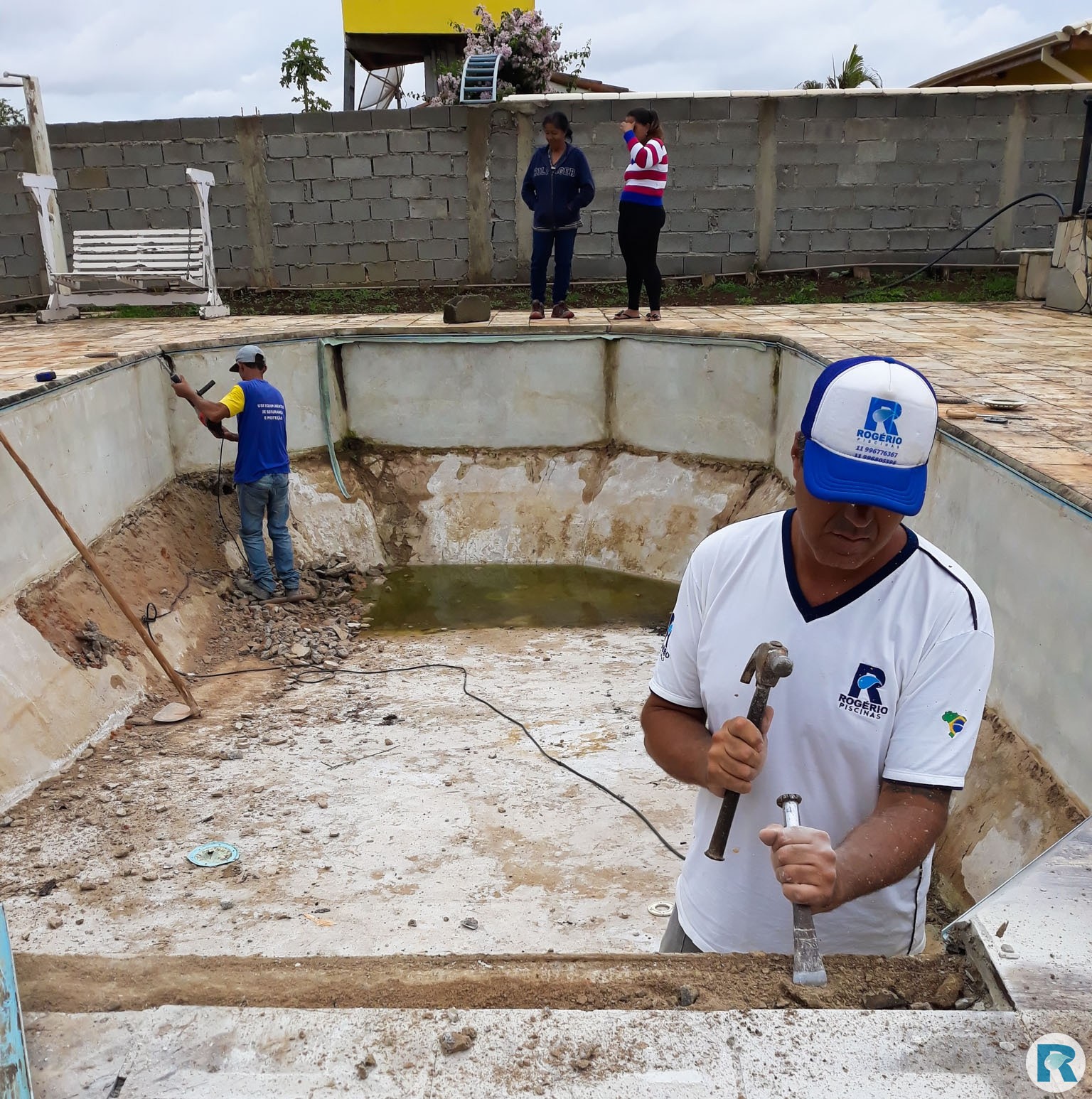 CONSTRUÇÃO DE PISCINA PASSO A PASSO